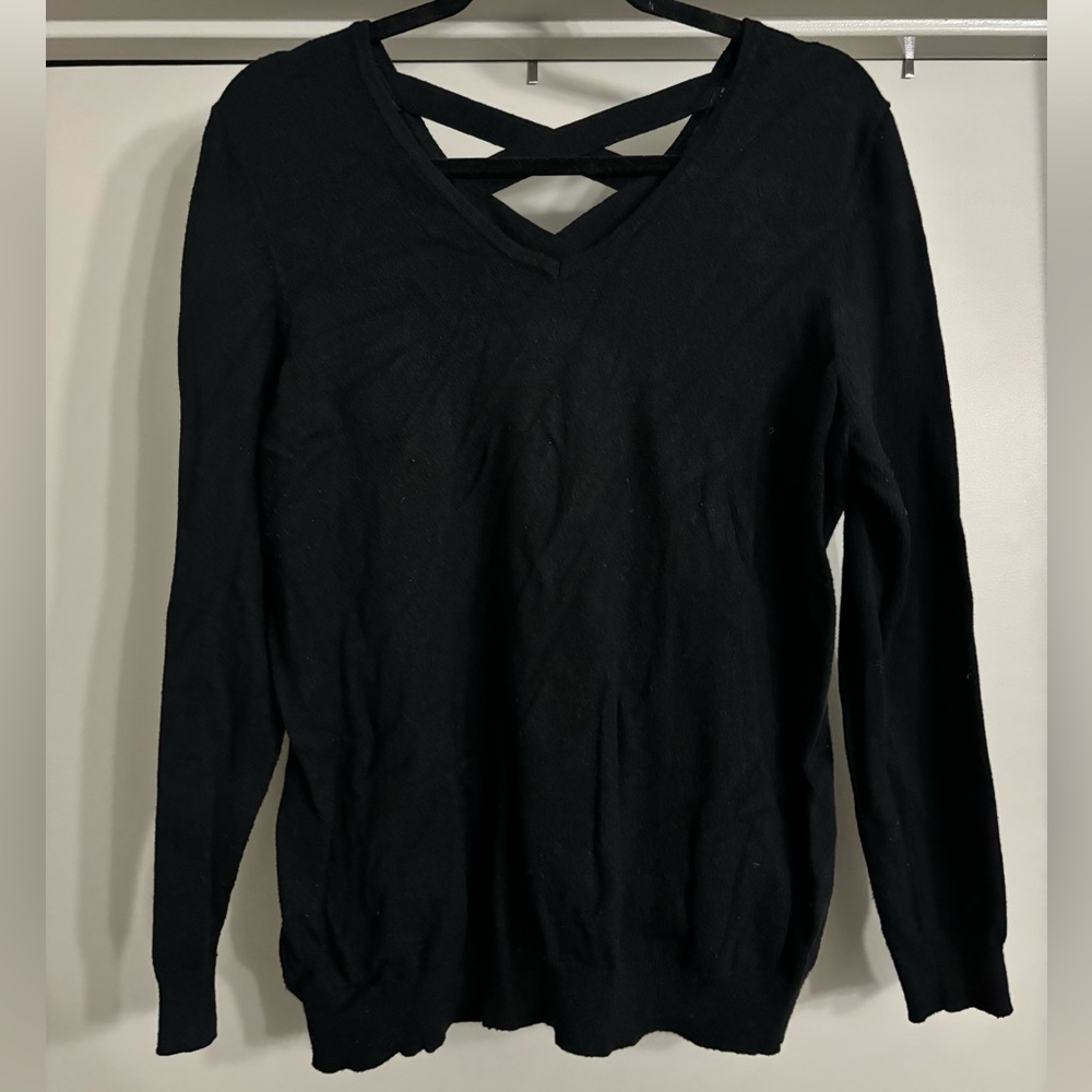 Black sweater